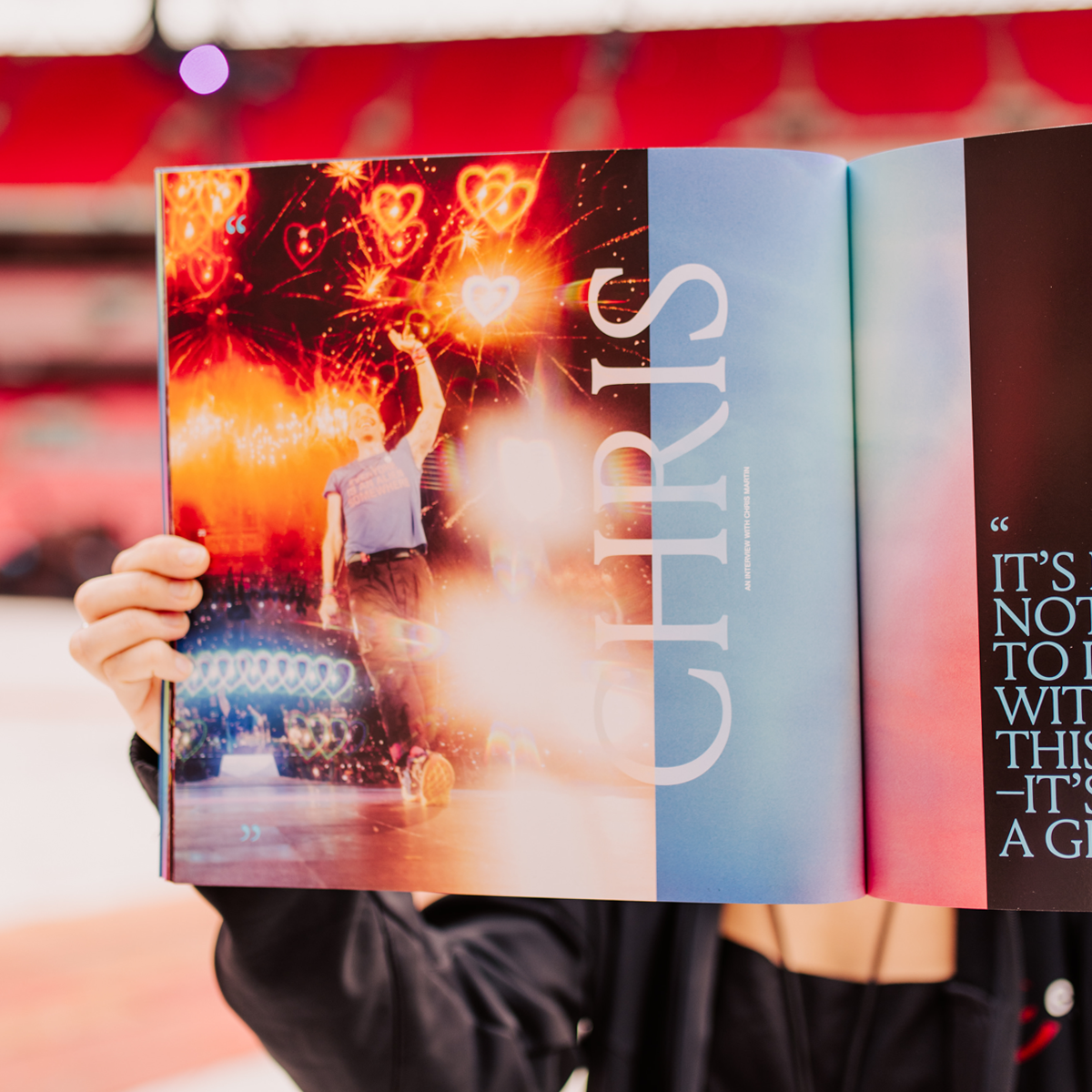 MUSIC OF THE SPHERES WORLD TOUR LONDON 2025 TOURBOOK