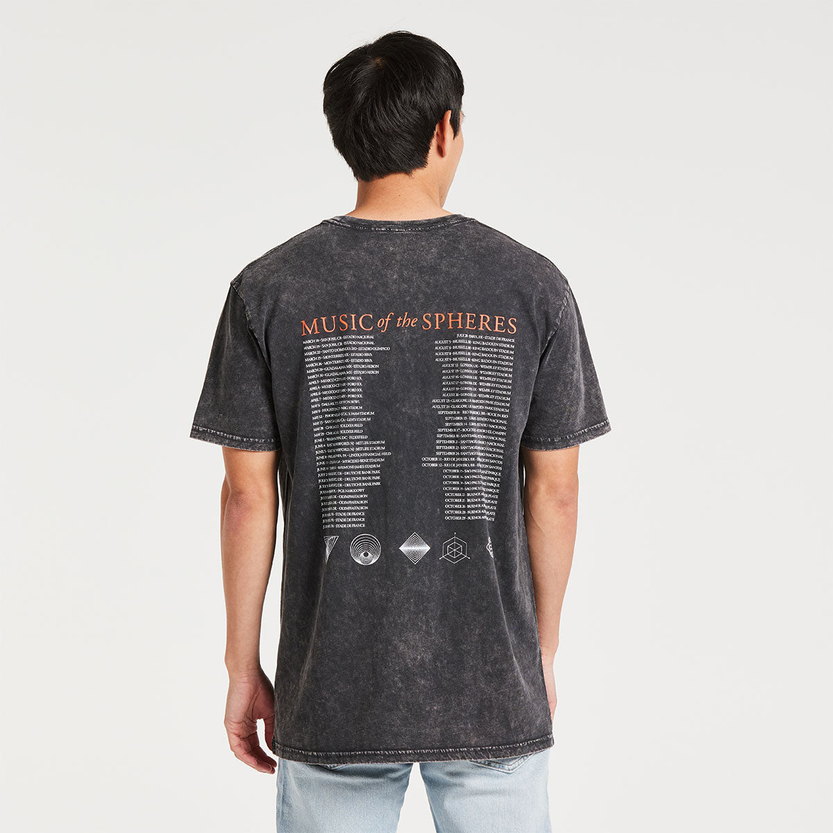 Alien Radio Music Of The Spheres World Tour 2022 Tee