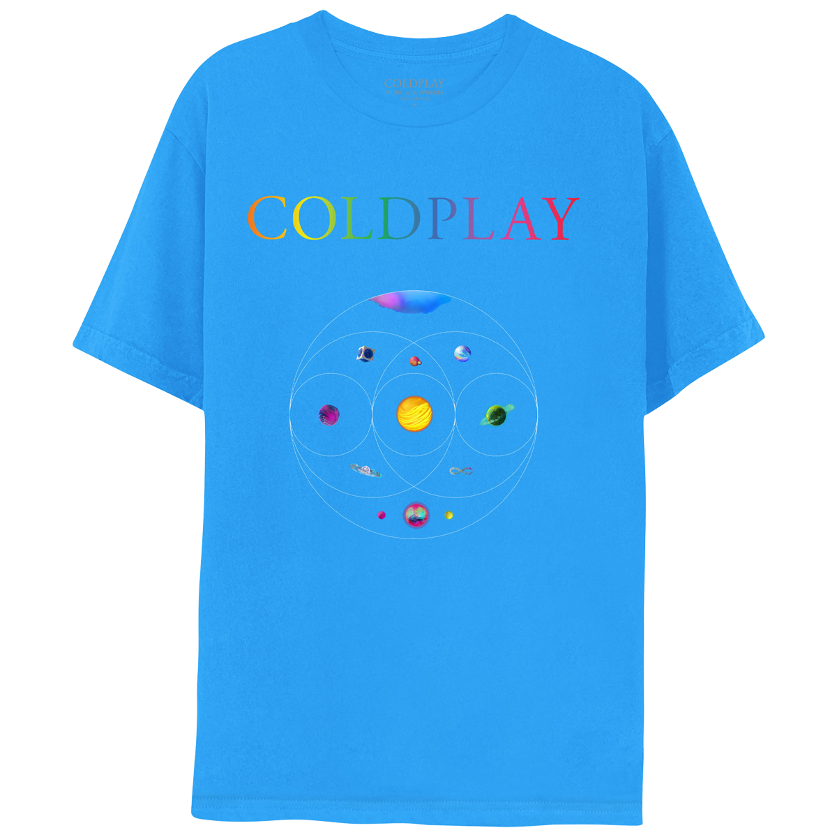 MUSIC OF THE SPHERES SAPPHIRE WORLD TOUR 2022 TEE